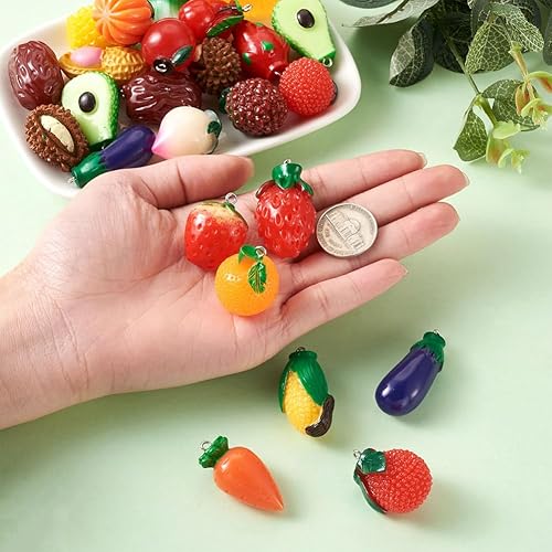 Miniatura 4 de Dijes de resina surtidos, Resina, Resina