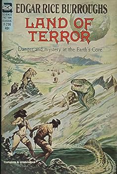 Paperback Land of Terror (A Novel of Pellucidar) (Ace Books #F-256) Book