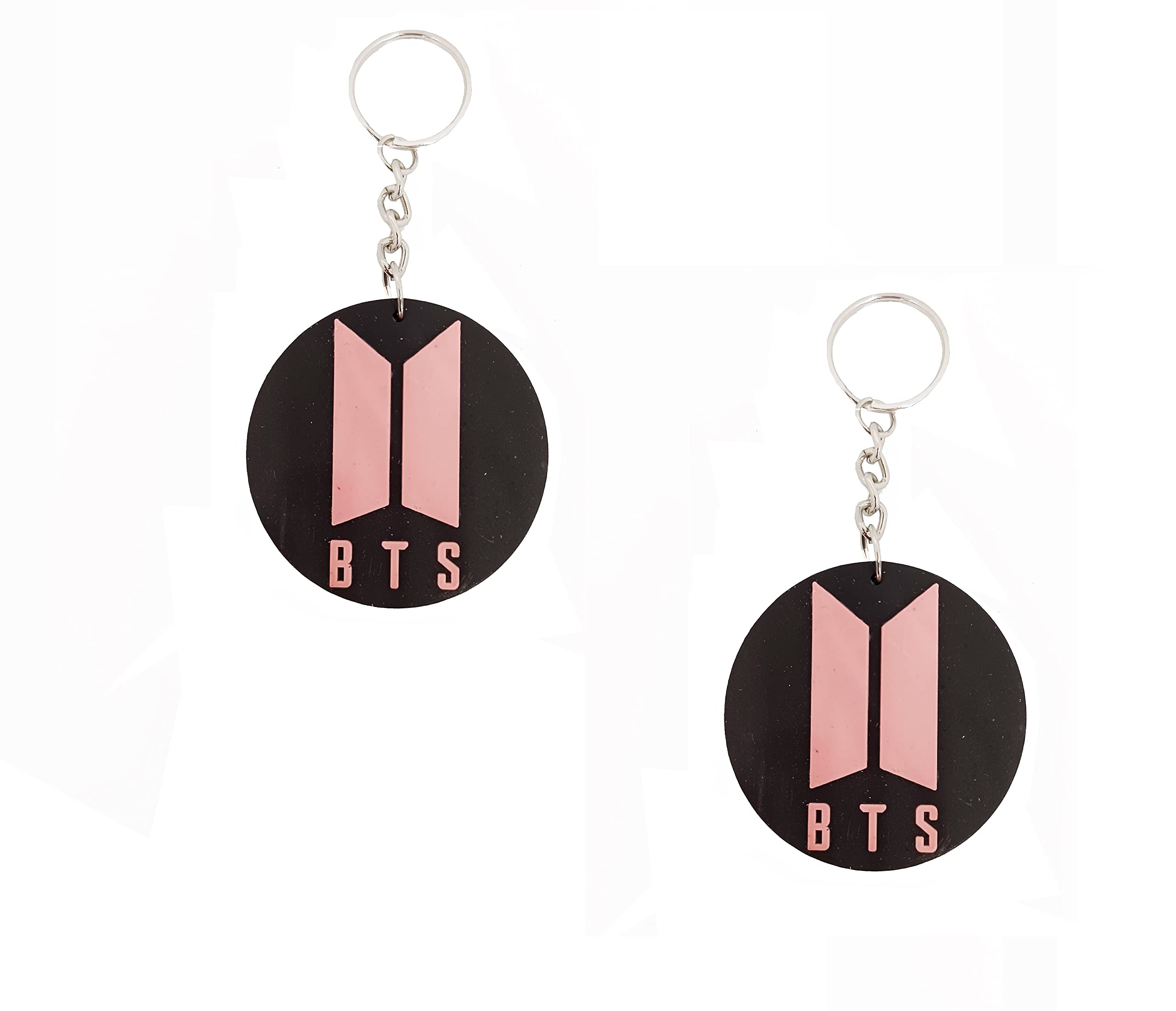 Elite Store Rubber BTS Army Keychain Soft Silicon Lightweight
