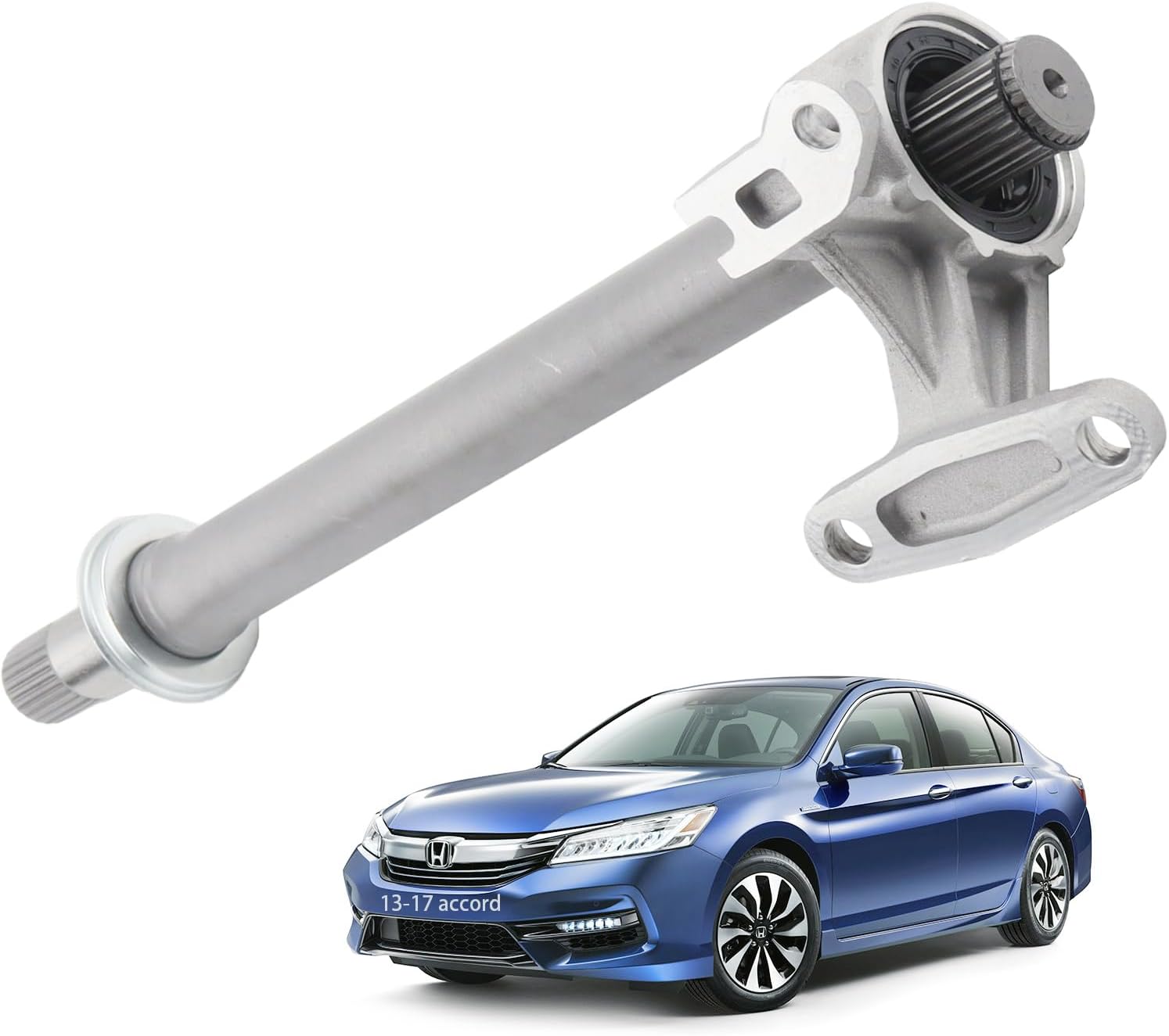 MUCO CV Intermediate Shaft 44500-T2A-A00 Compatible with Honda CR-V 2015-2019 Accord 2013-2017 Replaces 44500T2AA00 Axle Half Shaft Assembly