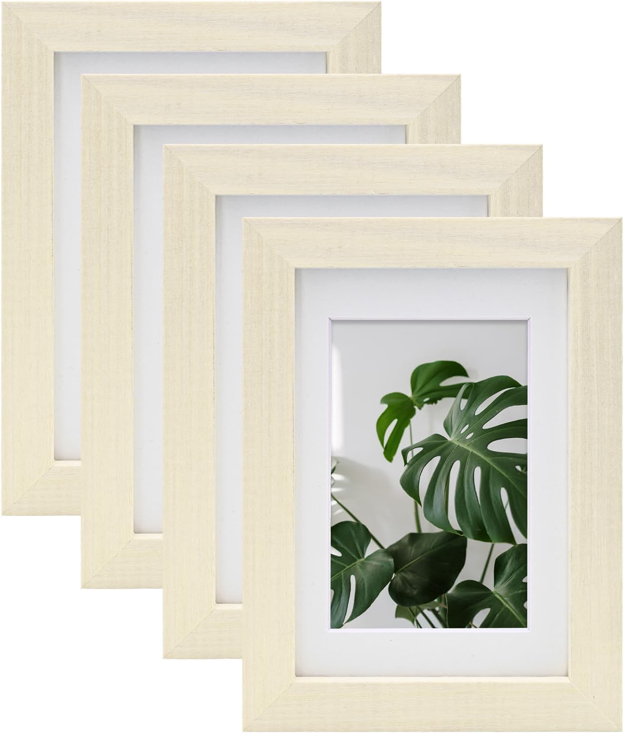 Egofine 4x6 Picture Frames Made of Solid Wood with