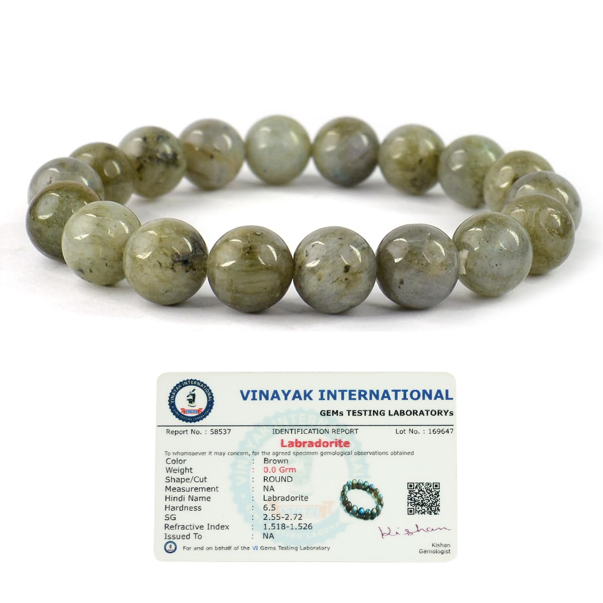 Reiki Crystal Products Natural Certified Labradorite Bracelet Round Beads 10 mm Crystal Stone Bracelet for Reiki Healing and Crystal Healing Stones (Color : Green) (B09BHMG4XR) Amazon Price History, Amazon Price Tracker