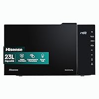 Hisense Microonde H23MOBS5H4, cavità 23L