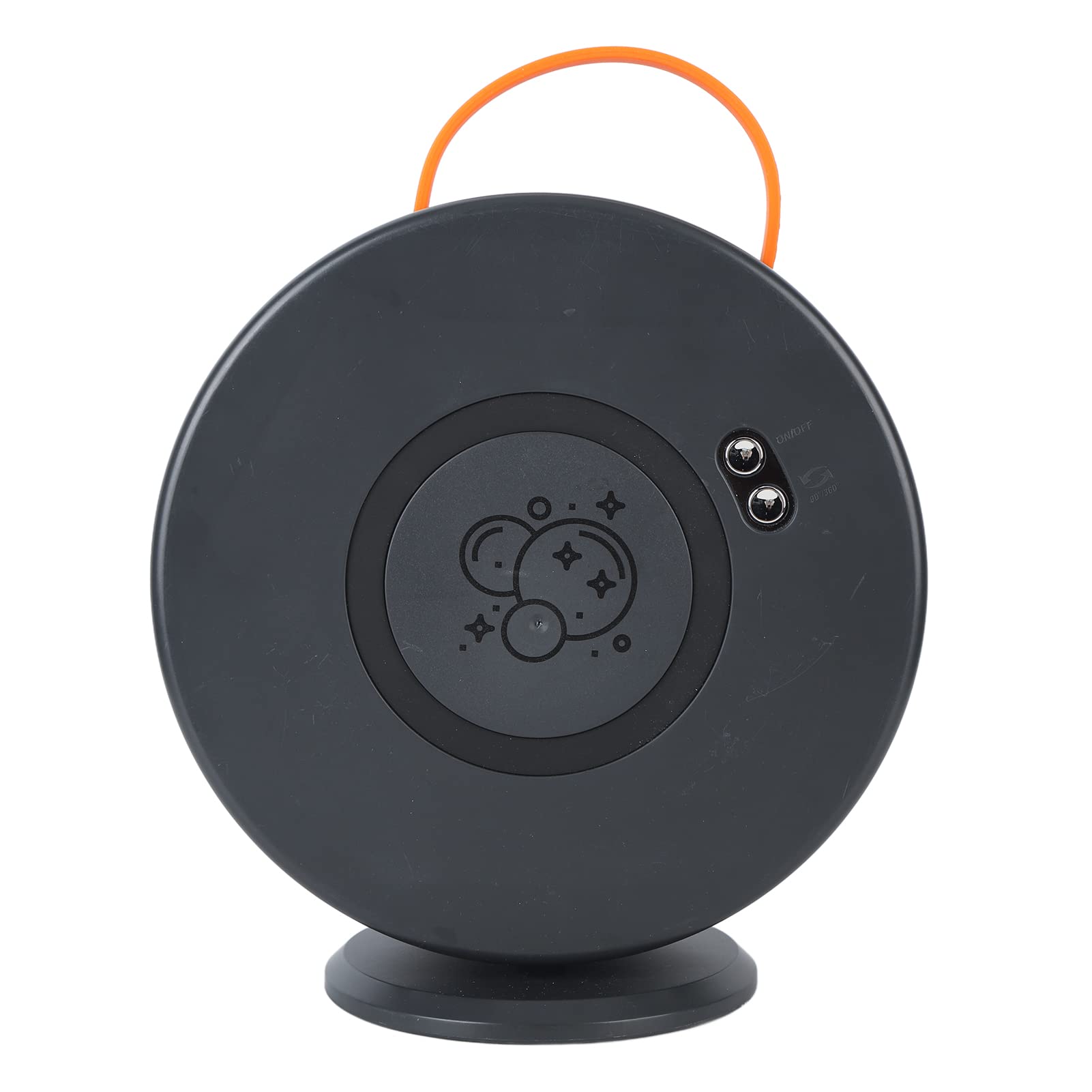 Topiky Automatische Seifenblasenmaschine, 360-Grad-Rotationsblasengebläse, für und Kleinkinder, Wiederaufladbar über USB, Spielzeug für Geburtstagsfeiern Im Freien (Black)