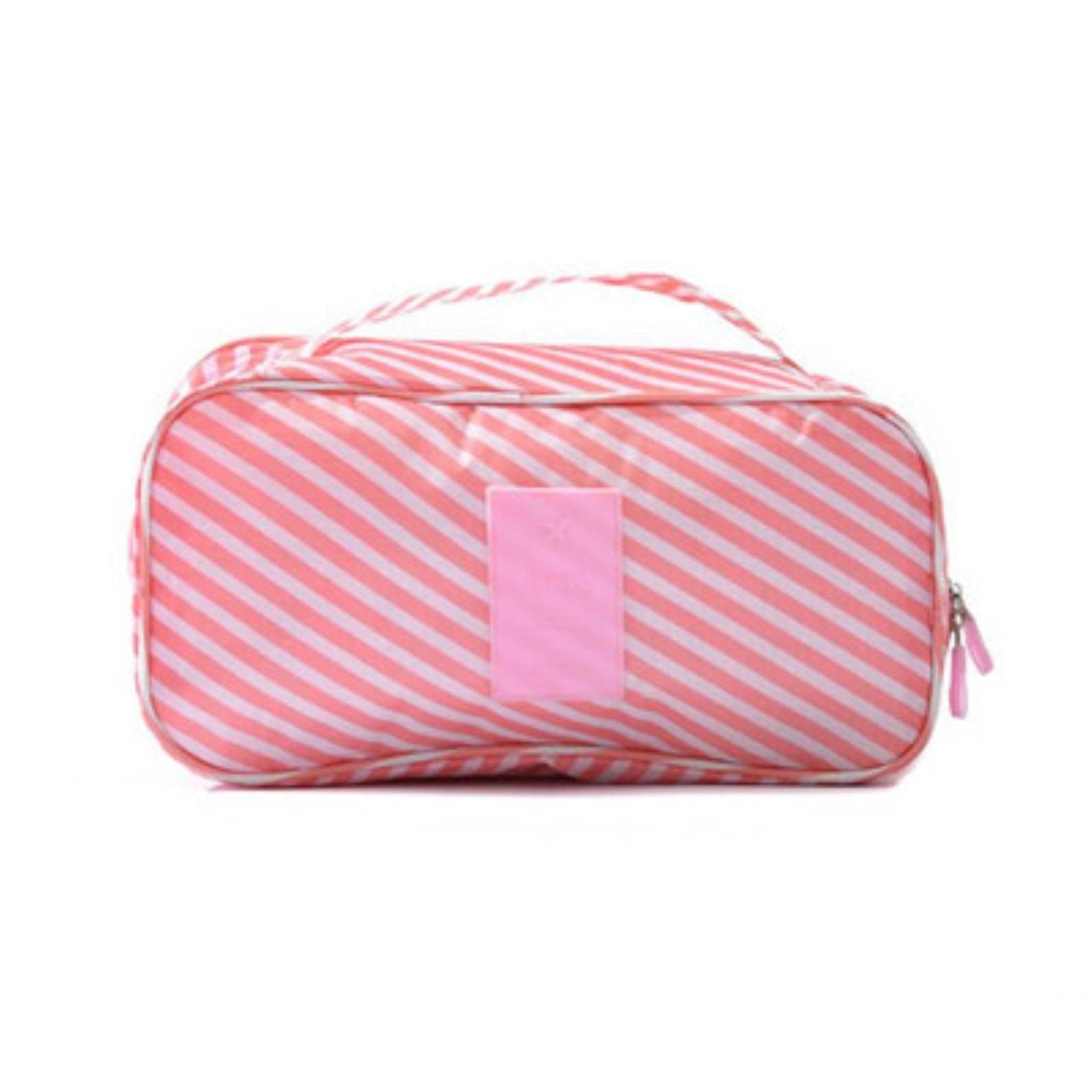1 pezzo Borsa portaoggetti per reggiseno da donna Confezione da viaggio Cubi Borsa per biancheria intima Organizzatore per reggiseno Articoli per ragazza Custodia Accessori da viaggio-Strisc