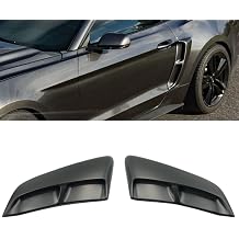 Rear Fender Side Panel Scoops Trim For Ford Mustang 2015-2023