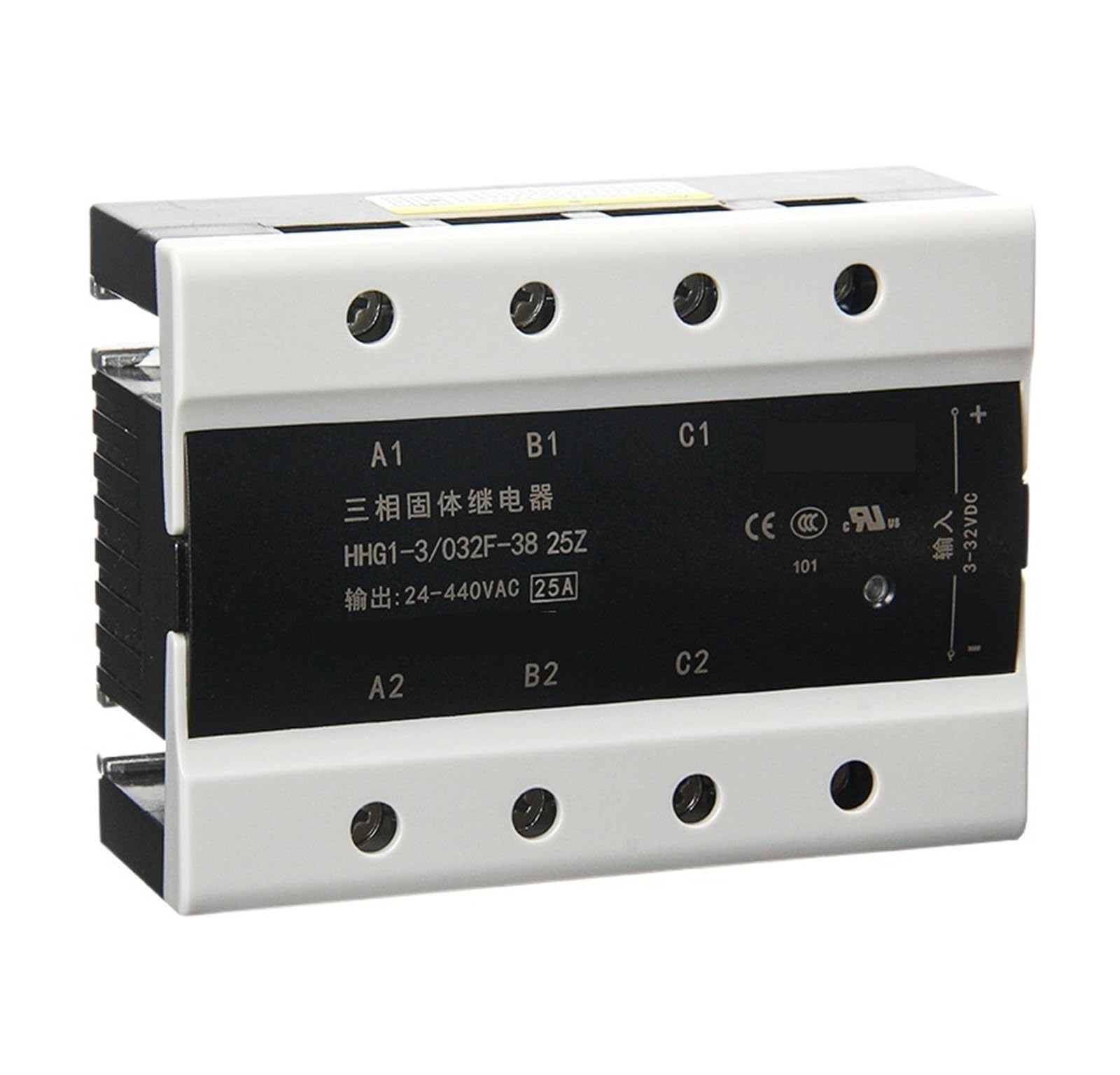 HSSPOJHG HHG1-3/032F-38 (SSR-DA) Three-phase Solid-state Relay 25A