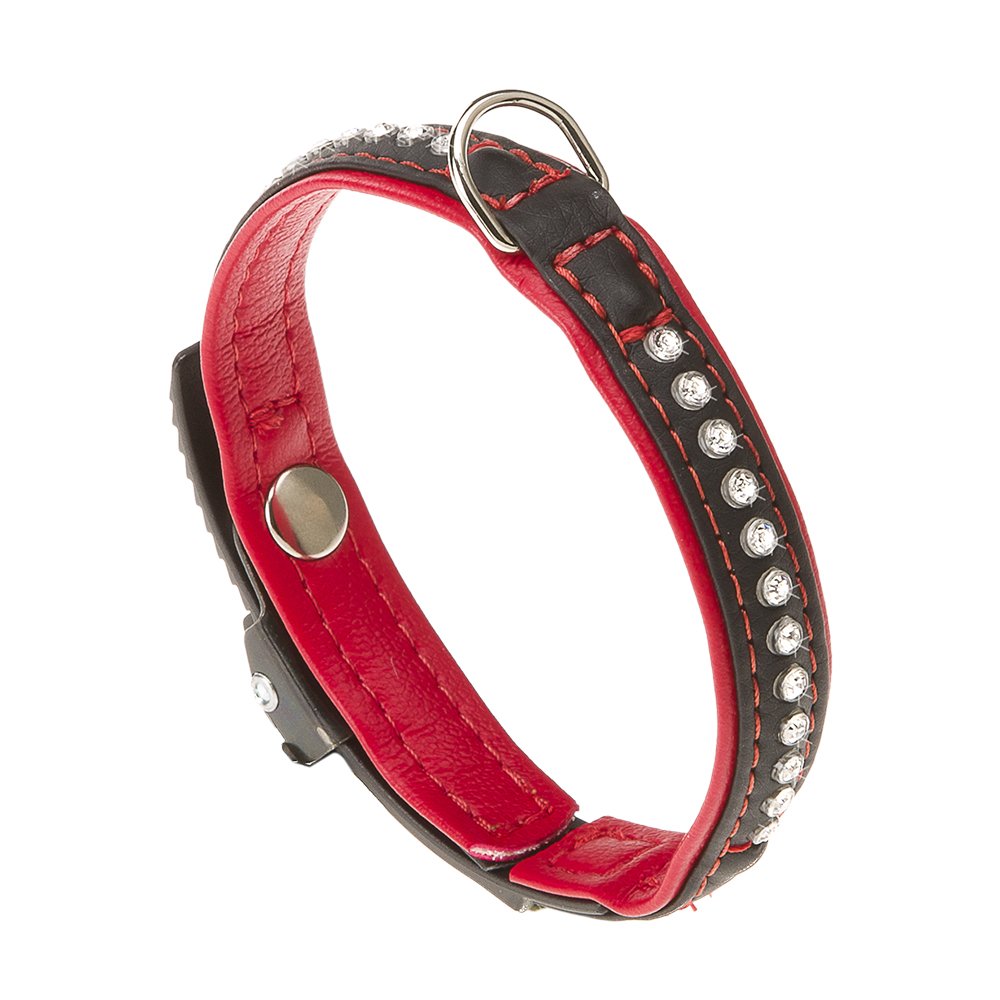 Ferplast Lux C15/28 Dog Collar A: 28 cm - B: 15 mm Black