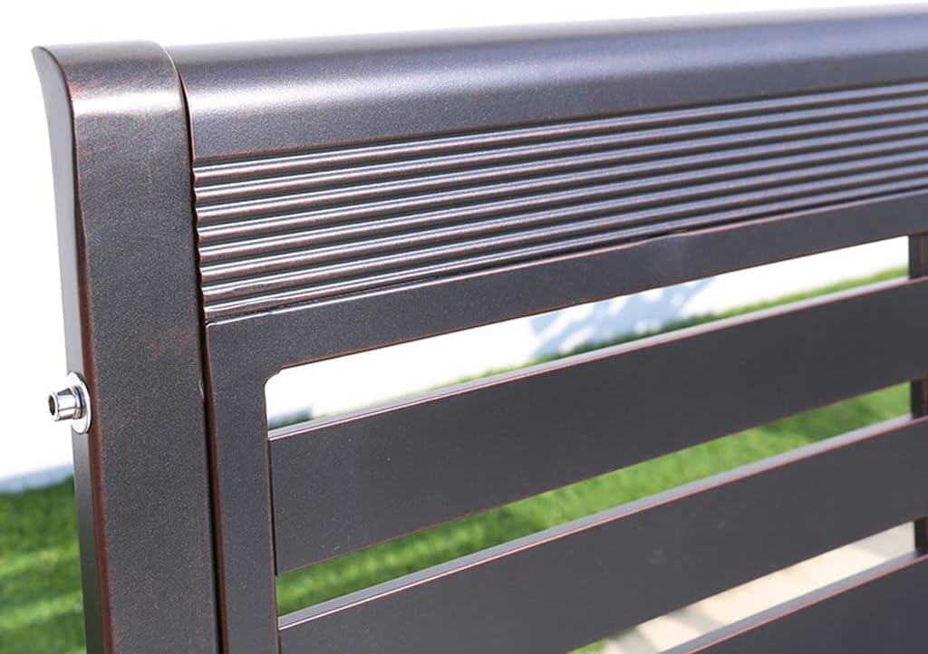 Patio Benches for Outdoors Outdoor Garden Bench Park Chair Rest Open-air Community Leisure Stool Backrest Garden Benches for Outdoors