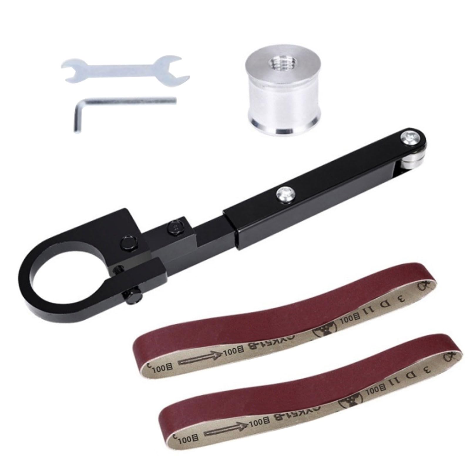 Sand Belt Conversion Set Electric 100 Angles Grinder Modified to Sand Belt Convertter Professional for Woodworking Electric