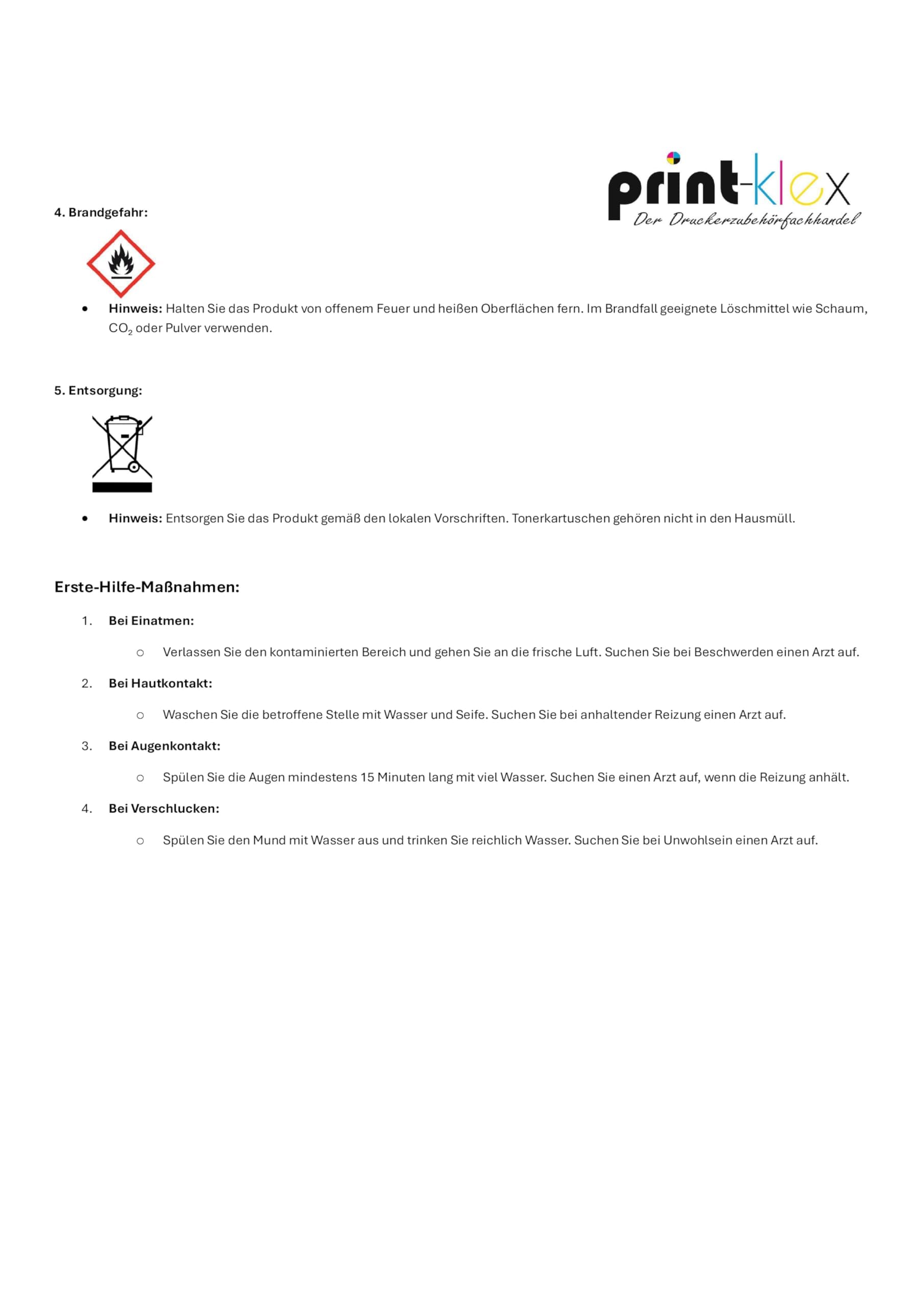 4X Print-Klex Tonerkartuschen kompatibel für Lexmark CX317 CX317dn CX417de CX517de 71B20K0 71B20C0 71B20M0 71B20Y0 Schwarz Blau Rot Yellow - Office Line Serie