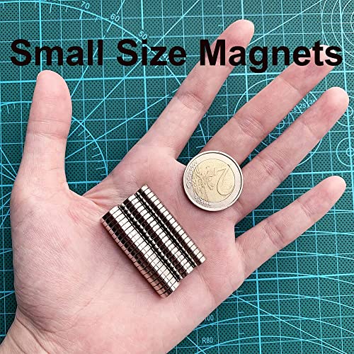MEALOS 60 Pezzi Piccoli Magneti - 20 Pezzi 6x2mm