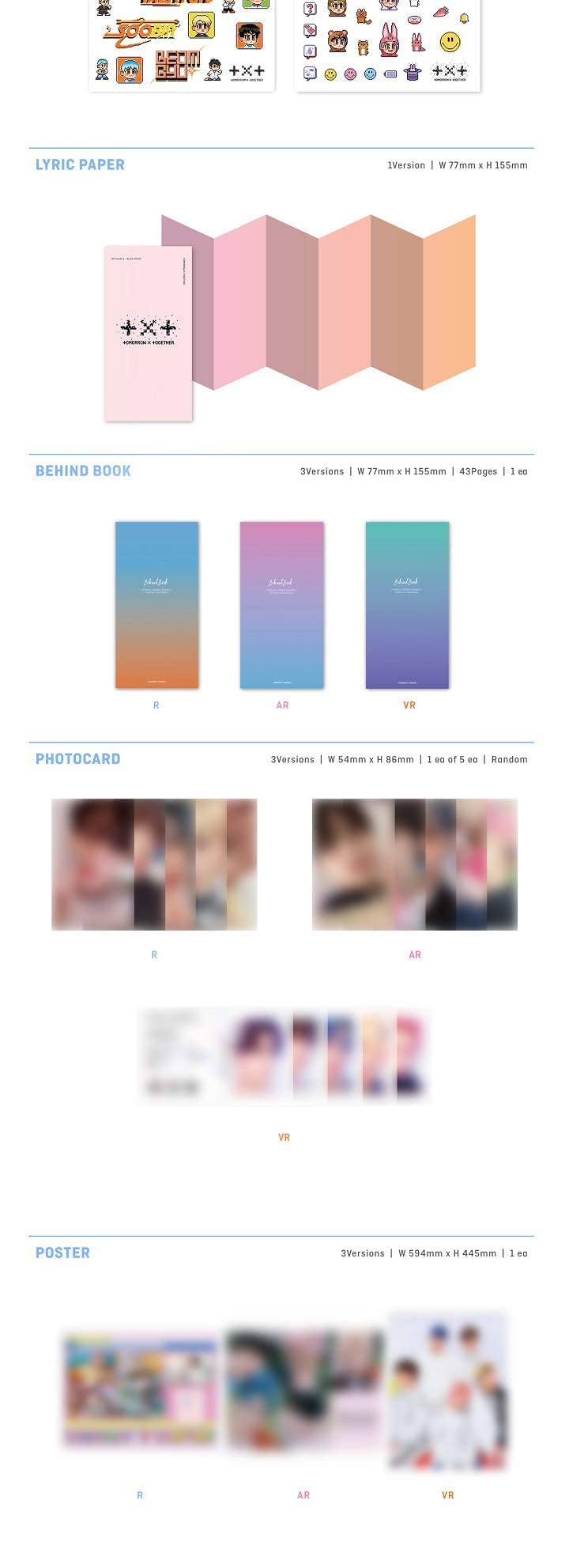 Amazon.com: TXT Minisode 1 : Blue Hour 3rd Mini Album R Version CD