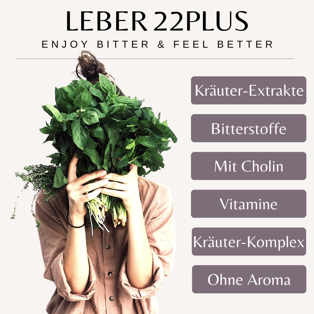 Mariendistel 22-fach Komplex - Testnote SEHR GUT - Leber-Kur-Kapseln 80% Silymarin - Mit Cholin für die Leber - Vitamine und Naturkräuter