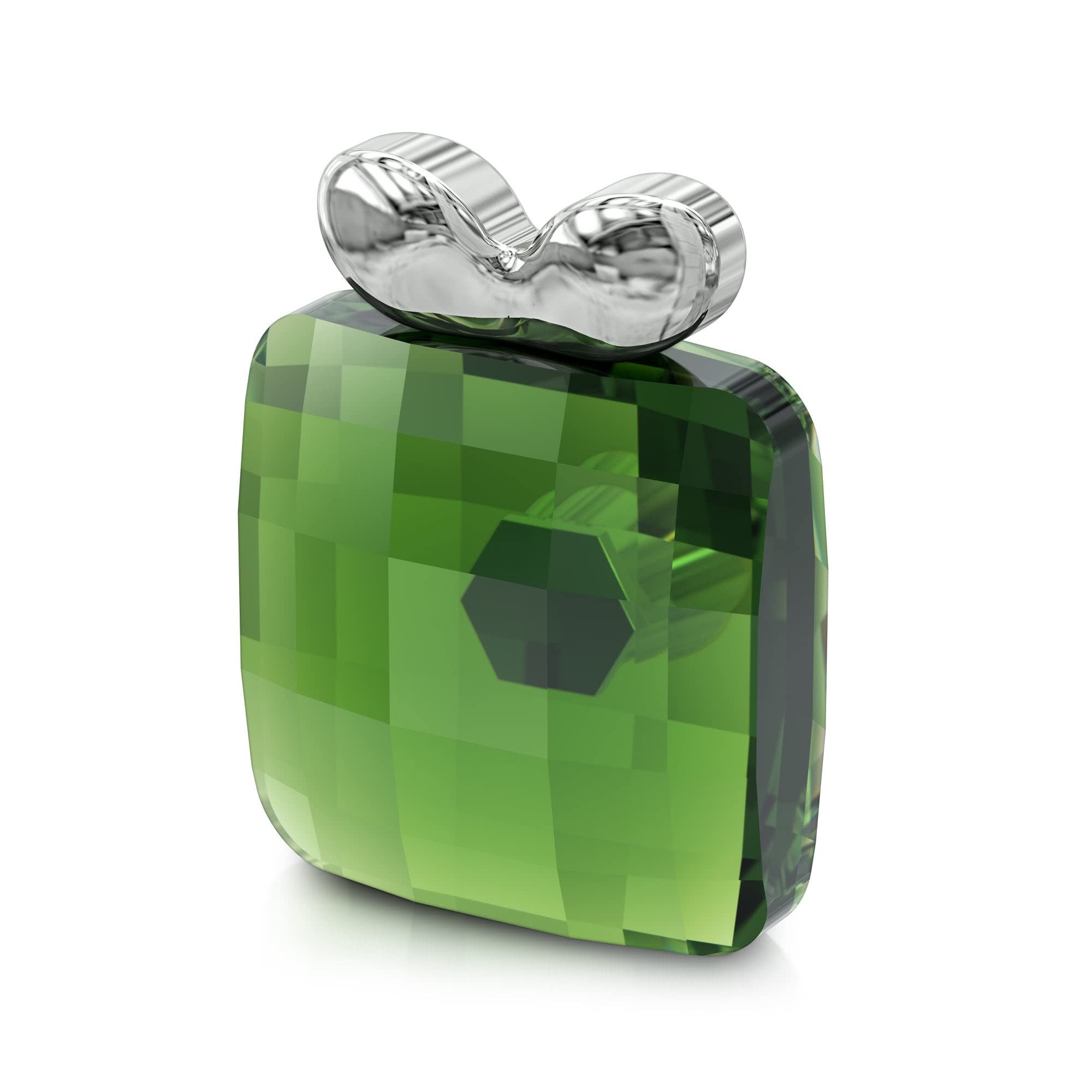 Cristal vert Swarovski aimant de 2,7 cm pour organiser vos notes avec élégance