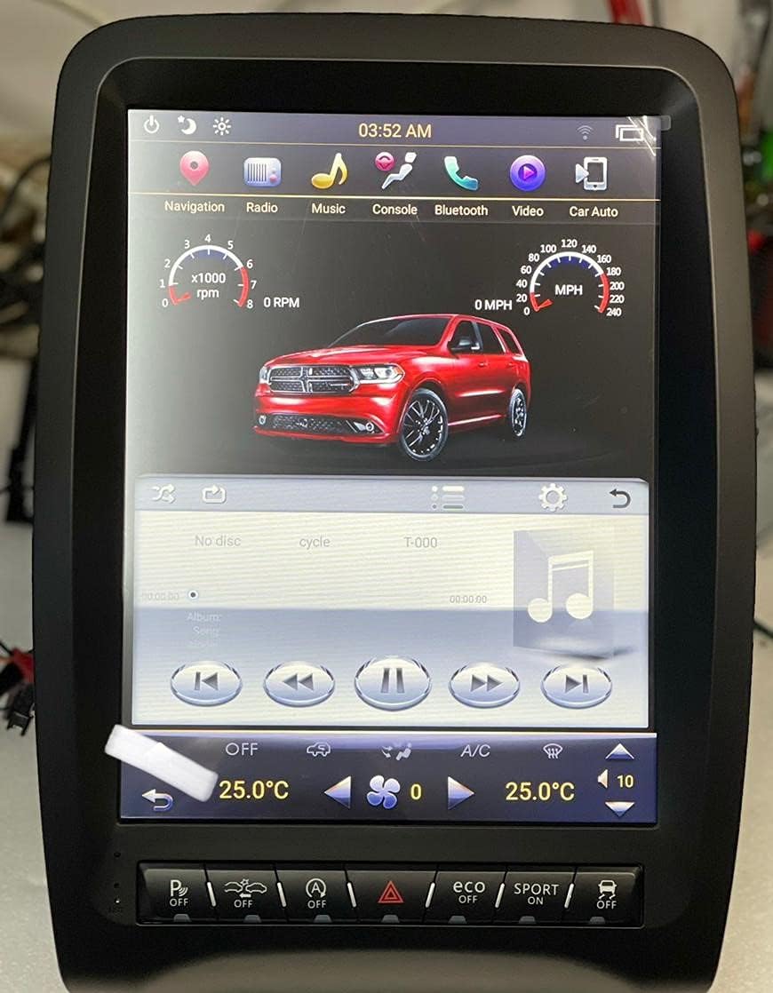 Roadstar Car Radio Stereo For DODGE Durango 2014 2015 2016 2017 2018 Durango Tesla Screen Durango Android screen Carplay