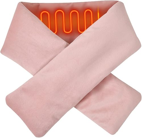 Miniatura 4 de Cyber of Monday Deals - Bufanda térmica para hombres y mujeres, bufandas gruesas de invierno para regalos de Navidad, almohadilla térmica