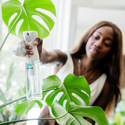 Miniatura 6 de Flora Botella pulverizadora prémium para plantas que produce una niebla suave y fina para una hidratación de precisión, humedad dispersa y humedad.