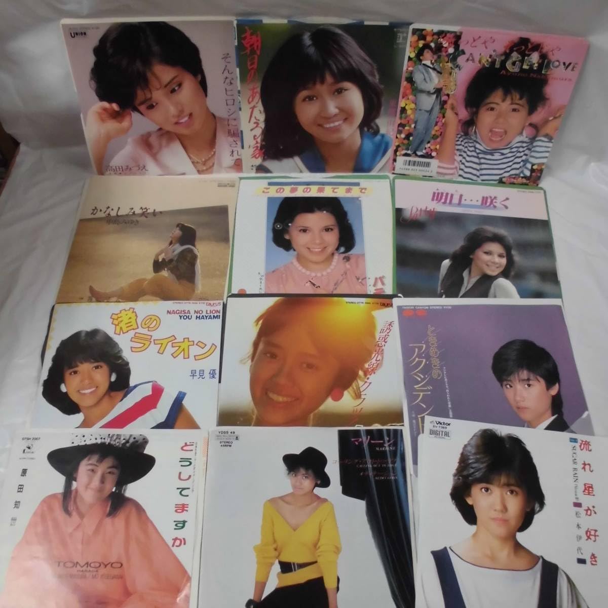 Amazon.co.jp: レコード EP まとめて 48枚 未確認榊原郁恵、坂口良子