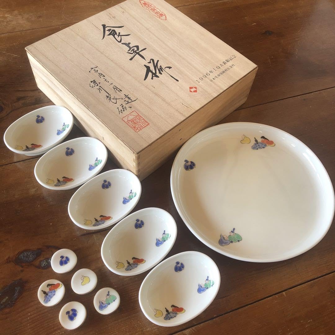 Amazon.co.jp: 深川製磁 六歌仙 小皿 大皿 取皿 小鉢 豆皿 パスタ皿