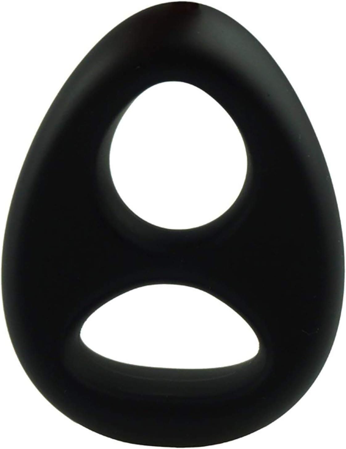 luo sheng Premium Stretchy Silicone Dual Cook Ring Enhancing Longer Harder Stronger Adjustable Pennis Ring for Men