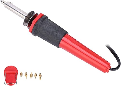Miniatura 4 de Kit de pluma de combustión de madera, juego de soldador eléctrico profesional para grabado pirografía de tallado