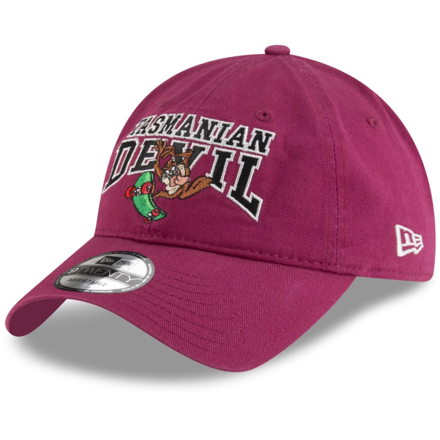 New Era 9Twenty Taz Baseball Cap Curved Brim Metal Buckle