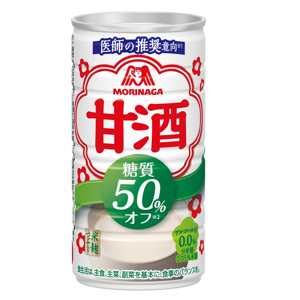 甘酒を一度に沢山仕込みたい人へ　貴重な廃番在庫品　発芽美人の新品です Amazon.co.jp: 森永製菓 甘酒 糖質50%オフ 185g ×30缶 : 食品・飲料・お酒