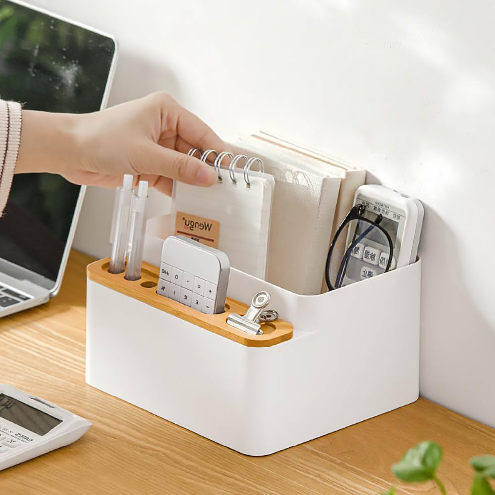 Amazon.com: LIVINICHI Desktop Storage Box - Small Table Organizer