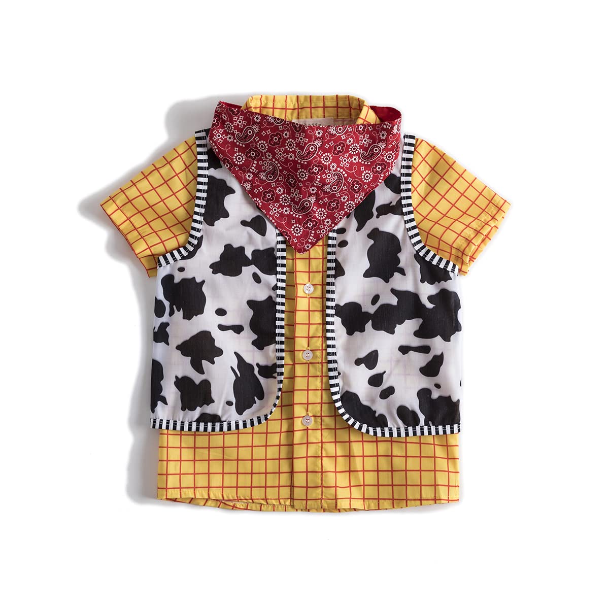 Woody Shirt for Kids Cowboys Halloween Cosplay Costume Toddler Woody Classic Costume