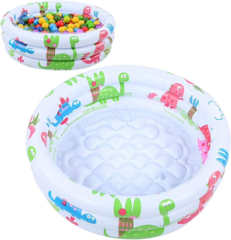 Piscina Hinchable Infantil Summer,100x40cm Piscina Hinchable de Bebés,Piscina Inflable Infantil,Piscina de Agua para Niños,Piscina Inflable Niños,Redonda Piscina para Jardín Interior al Aire Libre