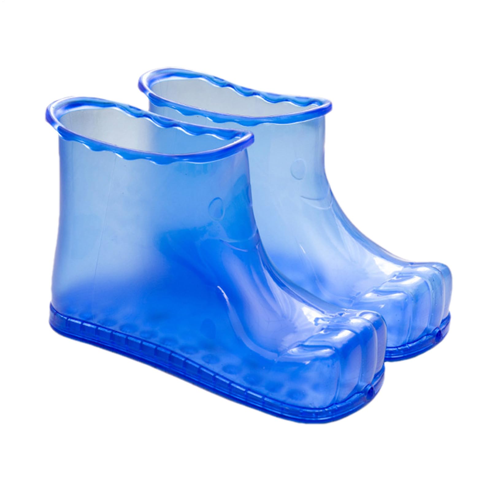 Chaussures De Massage Des Pieds - Chaussures De Trempage Portables Pour Spa Pour Pieds En PVC De 28 Cm | Bassin De Plongée Des Pieds Avec Points De Massage, Design Résistant À La Chaleur | Masseur P