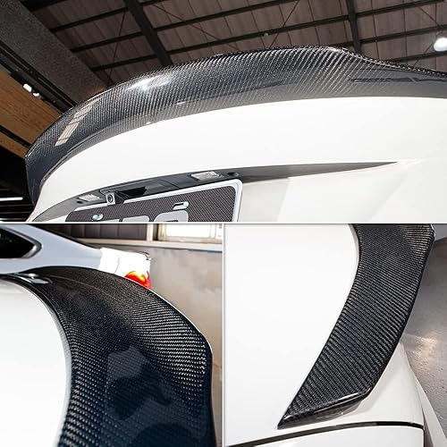 Miniatura 3 de AeroBon Alerón de maletero de fibra de carbono real compatible con Mercedes CLA Class C118 Sedan Spoiler 2020-2024