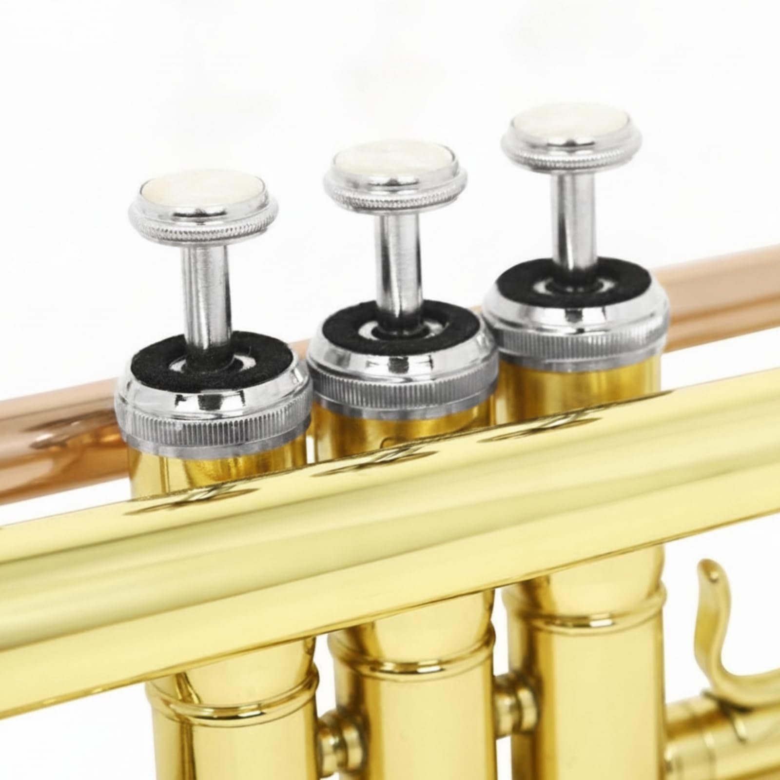 Trompetenset Komplett Trompete mit Zubehör Resonant Blasinstrument für Schüler, Schulband, Proberaum, Phosphorbronze