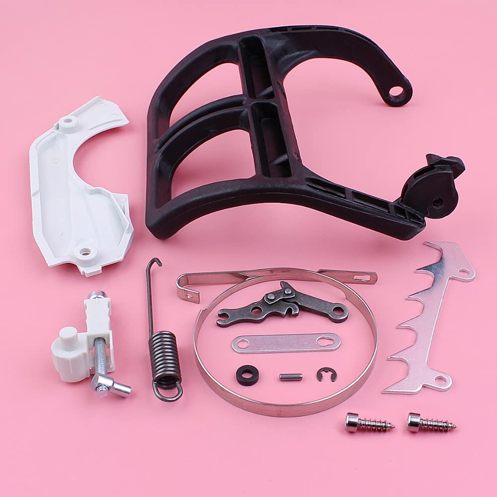 Cubierta de freno de cadena, palanca de ajuste, tensor, Kit de reparación compatible con Stihl MS180 MS170 018 017 MS 180 170, repuestos de motosierra (Color : China)