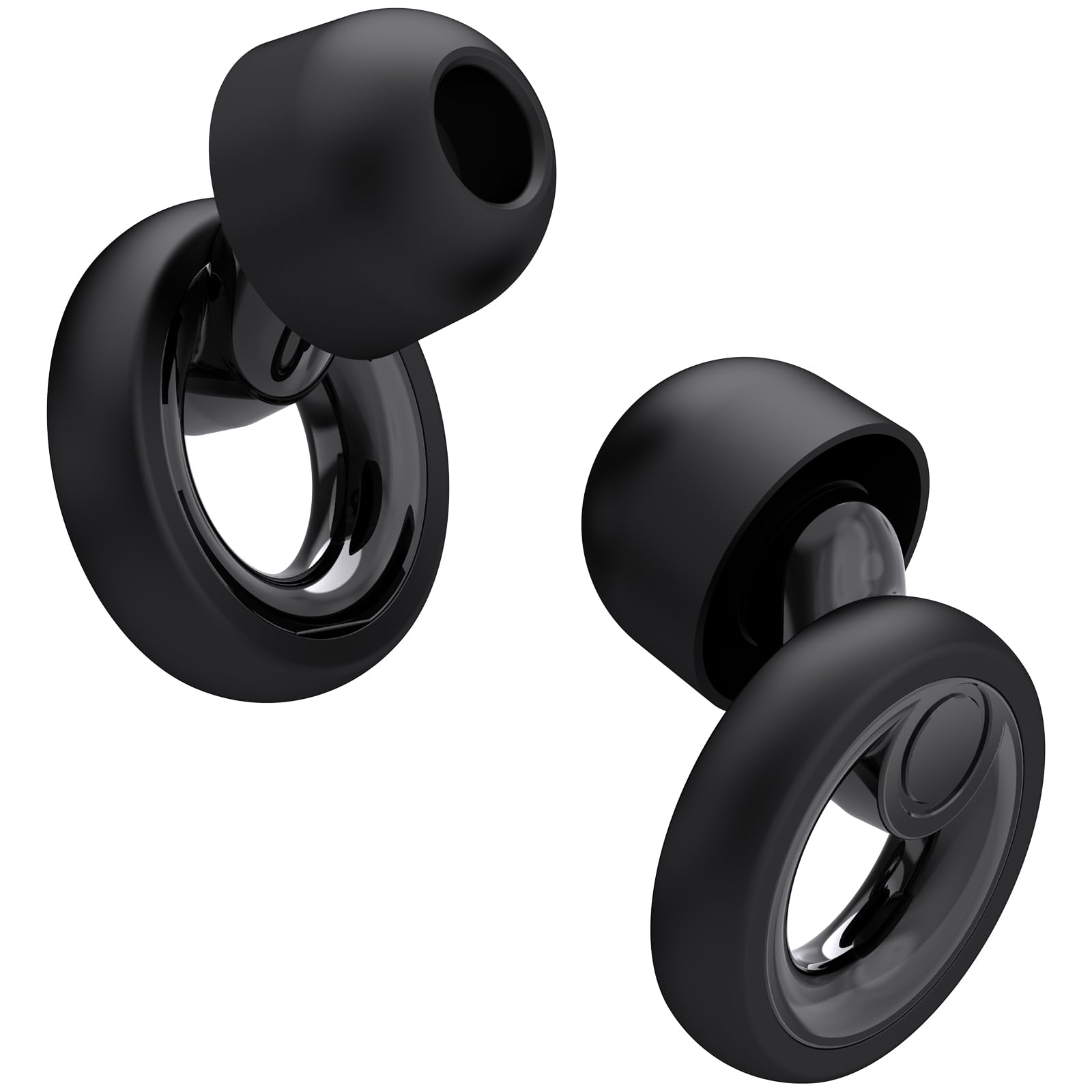 Jayine Ear Plugs for Noise Cancelling Ear Protection EarPlugs for Sleep,8 Pairs Ear Tips in XS, S, M, L -30dB Silicone Earplugs for Noise Reduction