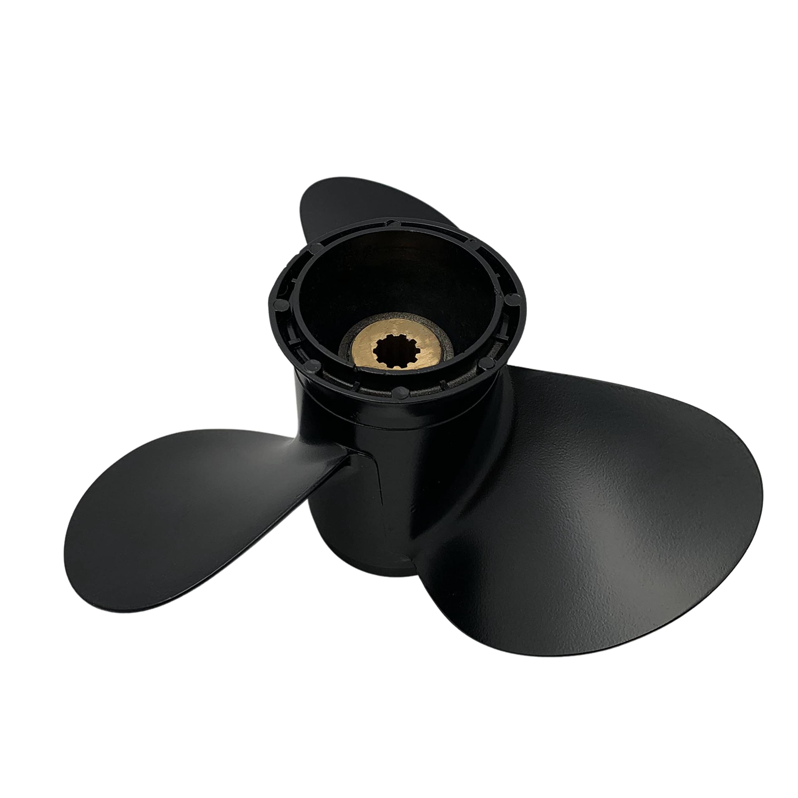 SLEIPNIR Bootspropeller 9 1/4x9 für Suzuki Außenborder DT9.9-15 Aluminium 10 Zähne OEM NO:58100-93723-019 9.25x9