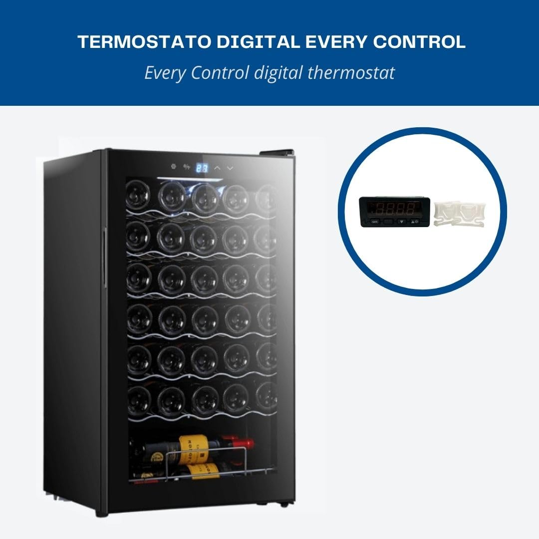 Termostato Digital Every Control EV3401M7 | Controlador Digital táctil | Incubadoras y terrarios