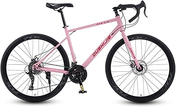 26インチ 自転車 ロードバイク Amazon | 男性と女性のロードバイク、24スピード26インチ高炭素