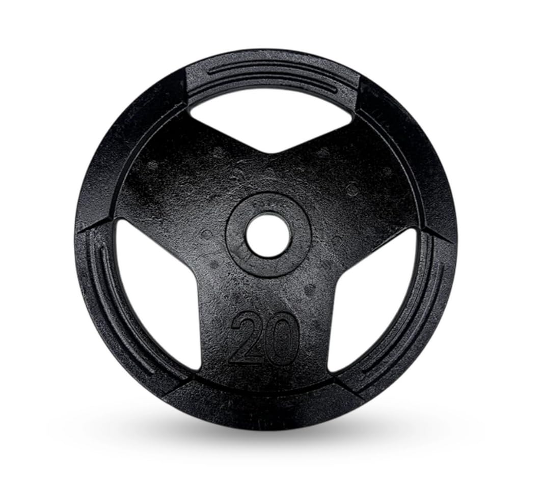 Anilha Olimpica Sport Furo 51mm Preta Peso:20kg