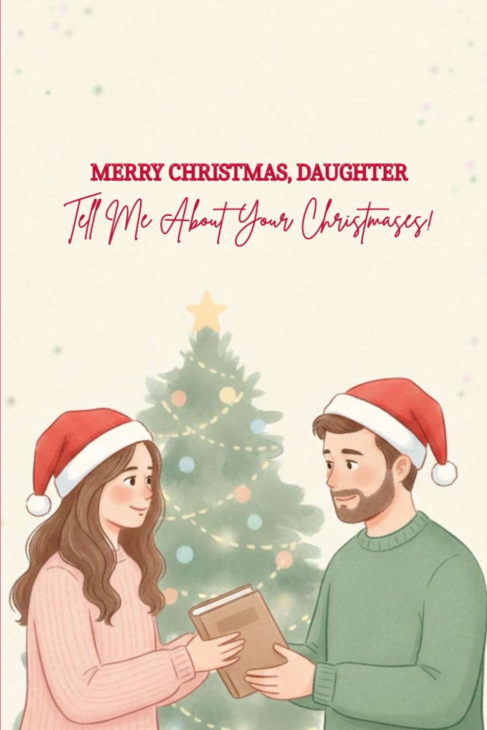 Merry Christmas, Daughter — Tell Me About Your Christmases: A Guided Christmas Memory Book From Your Loving Dad