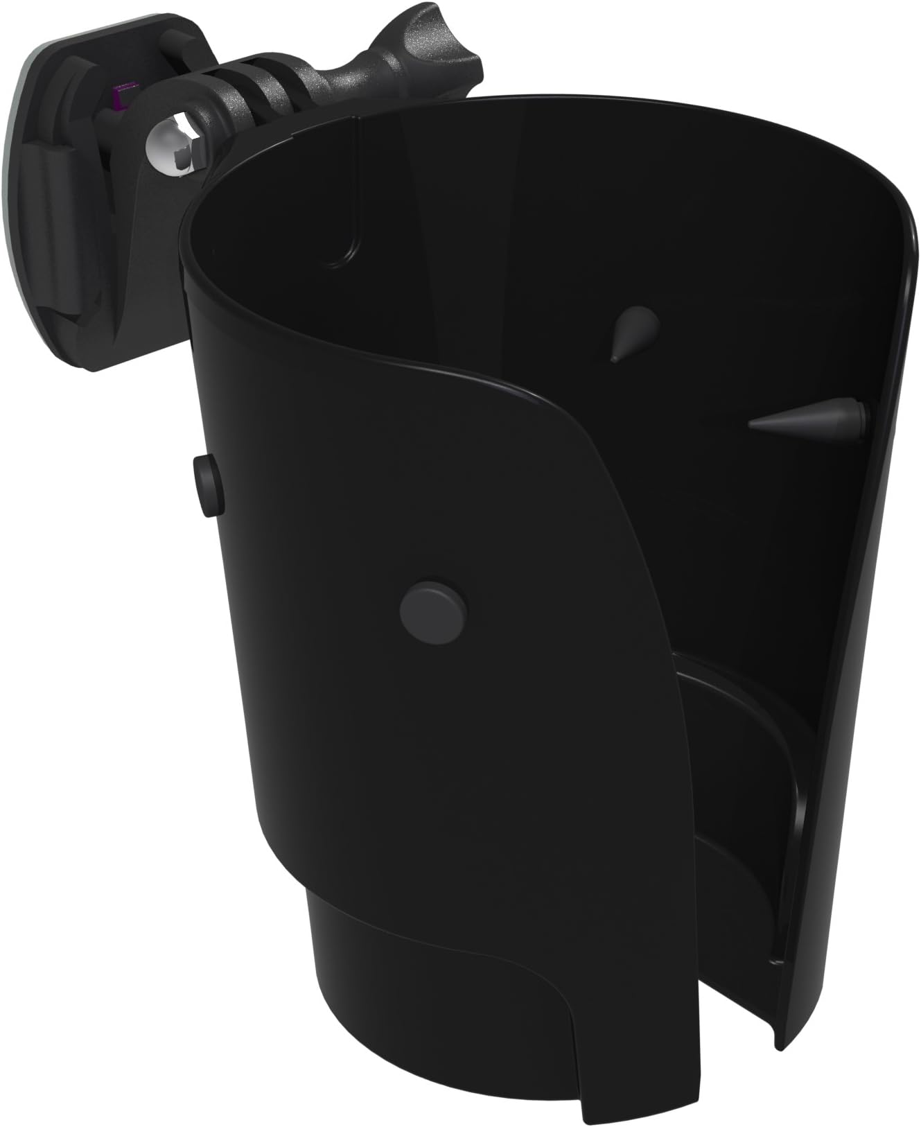 Universal Drink Cup Holder by Tallon, Sticks & Clips on Any Flat Surface, Car, Boat, Truck, Holds Beer, Coffee, Wine Glass