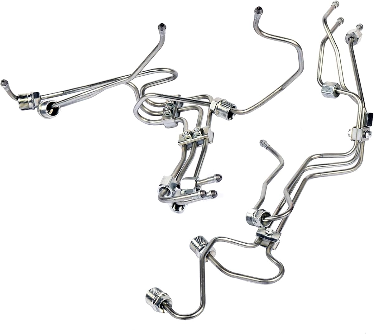 3943765 Fuel Injector Lines Replacement for 1998.5‐2002 Dodge Ram 5.9 Cummins 24V Engines w/ VP44 Pump 3943767, 3943769, 3943771, 3943773, 3943775