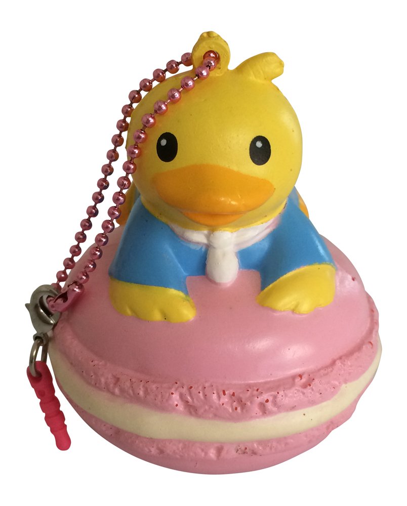 Squishy And Scented Le Duck Macaron From Creamiicandy Pink