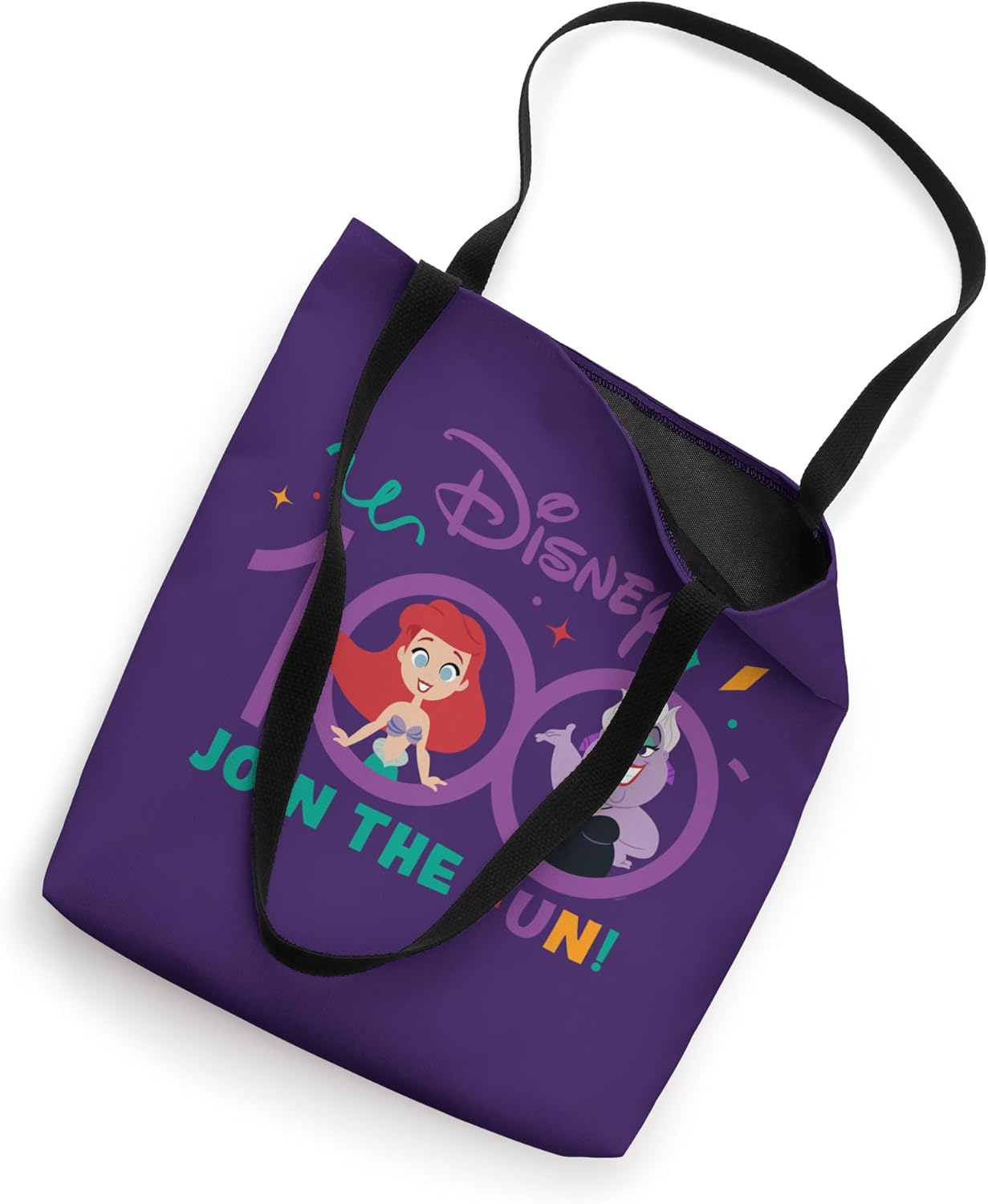 Disney 100 Anniversary The Little Mermaid Join the Fun D100 Tote Bag