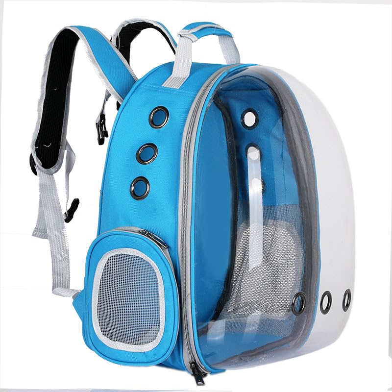 Pet Carrier Backpack, Ventilated Adjustable Shoulder Bag, Comfortable Warm Transport Bag for Dogs and Cats