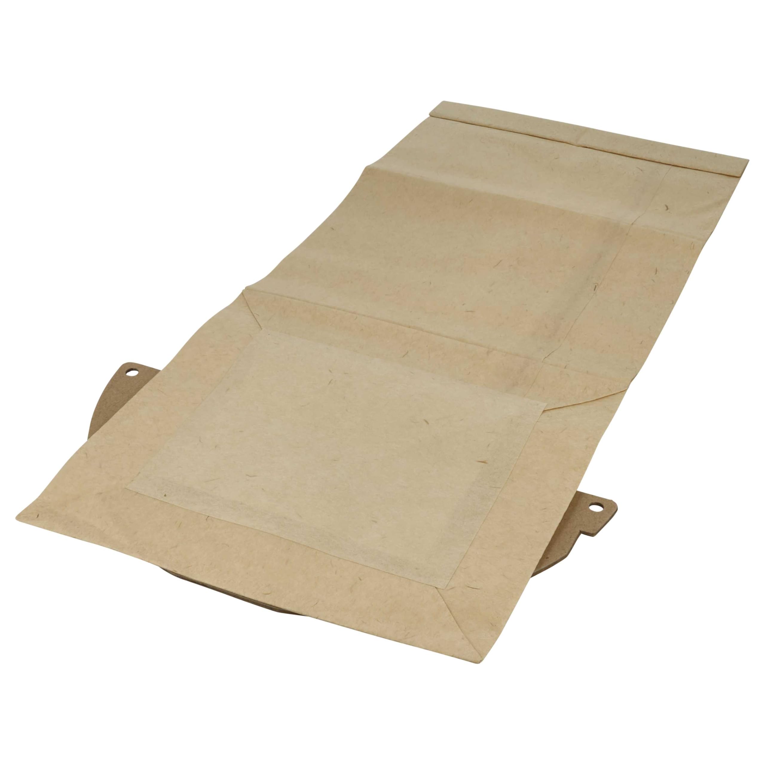 vhbw 50 x worek do odkurzacza kompatybilny z odkurzaczem Kärcher K 2601 Plus, K 2601, K 2501 TE, K 2501, A 2120 ME - 44 cm x 20 cm, brązowy