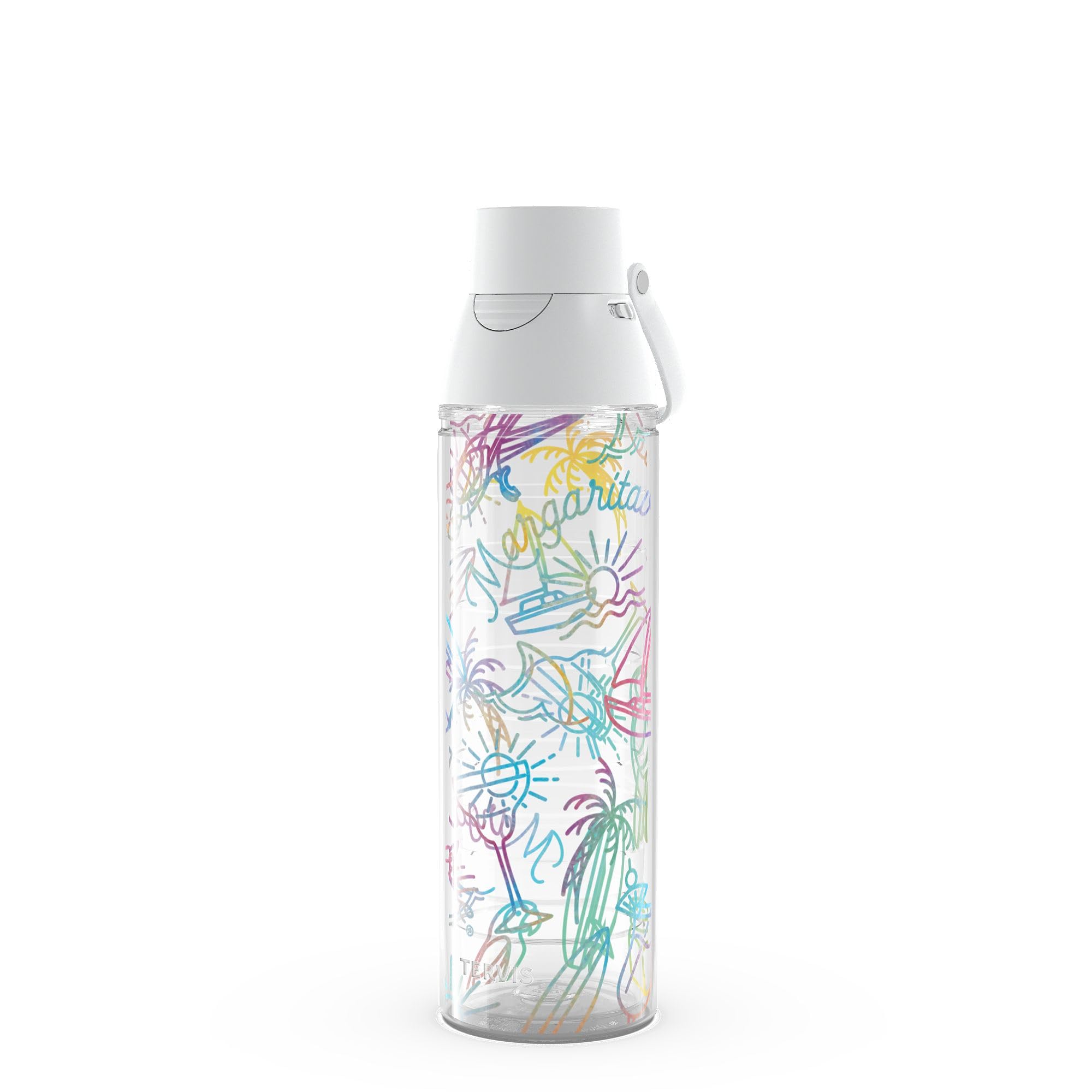 Tervis Margaritaville Dorsal Insulated Tumbler - 24oz Venture Lite Water Bottle, Double-Wall, Leakproof, With Straw & Chug Lid - View #4