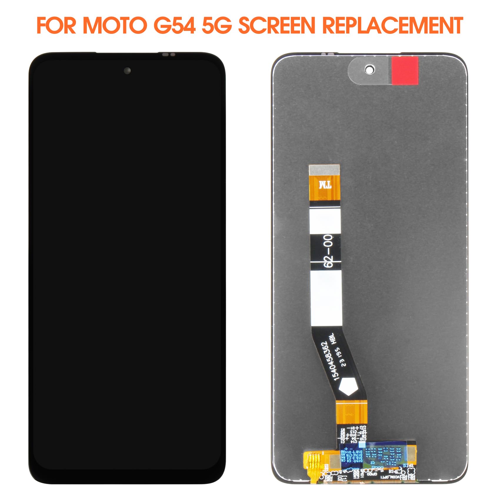 Ekran LCD do Motorola Moto G54 5G Ekran LCD XT2343 Ekran Dotykowy Digitizer Części Montażowe Zestaw