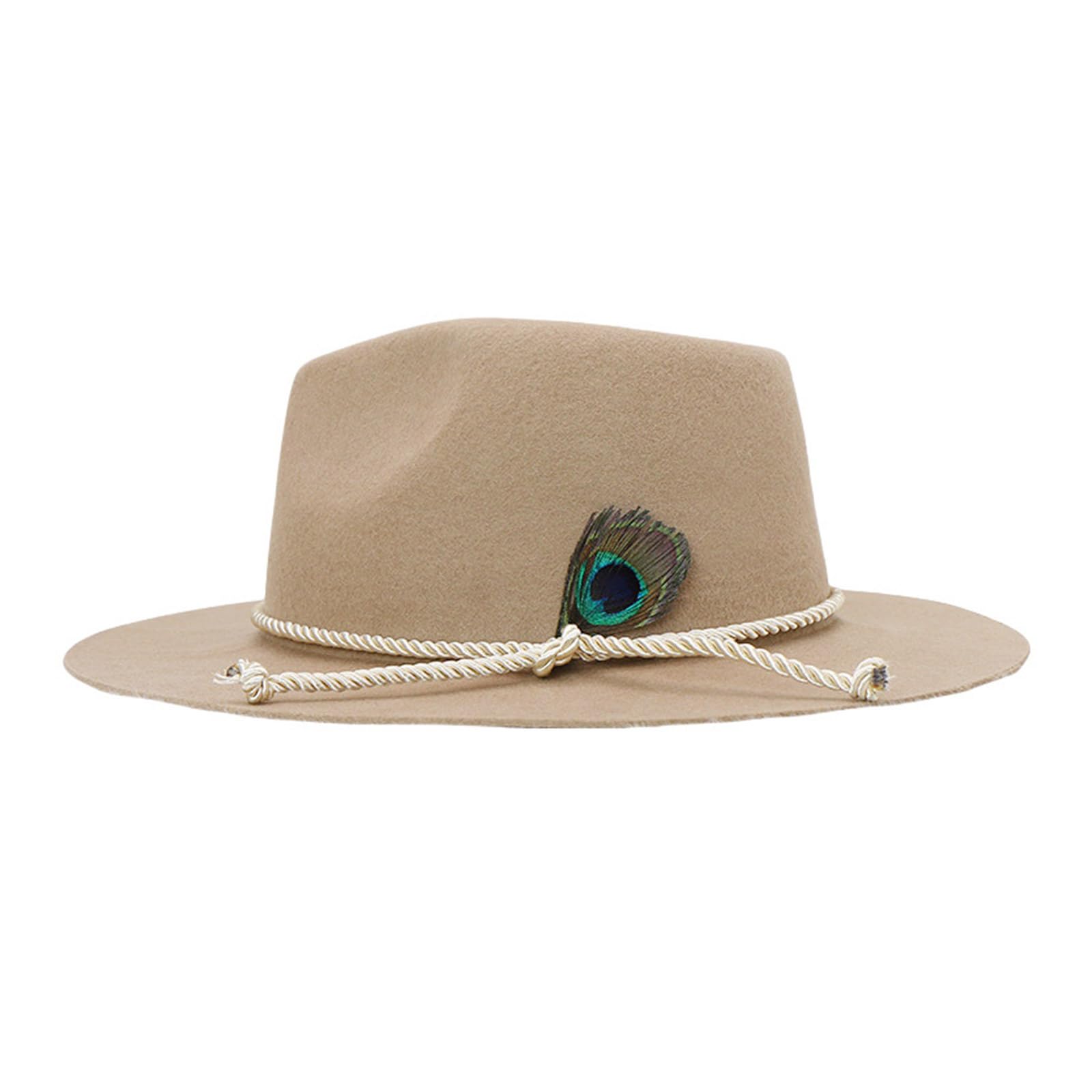 Fedora in lana con finitura invecchiata